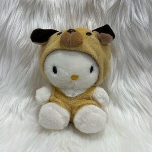 NEW HELLO KITTY plush dressed as a puppy dog Halloween